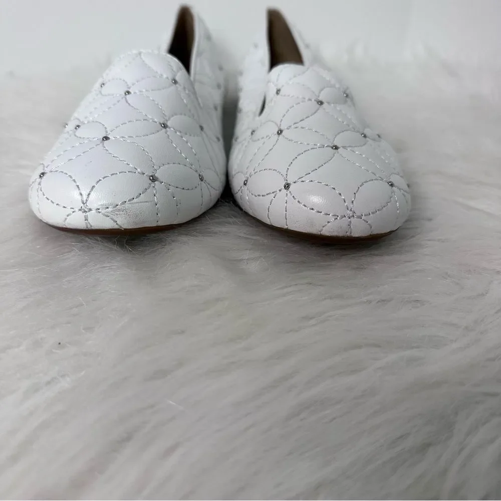 Vaneli White‎ Quilted Women's Shoes